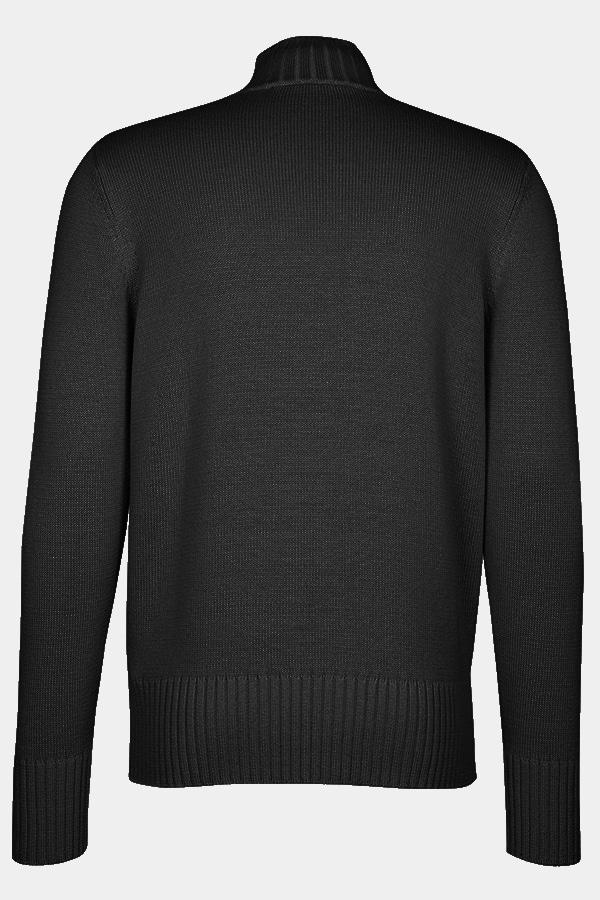 ΠΛΕΚΤΗ ΖΑΚΕΤΑ KARL LAGERFELD - 990 ΜΑΥΡΟ